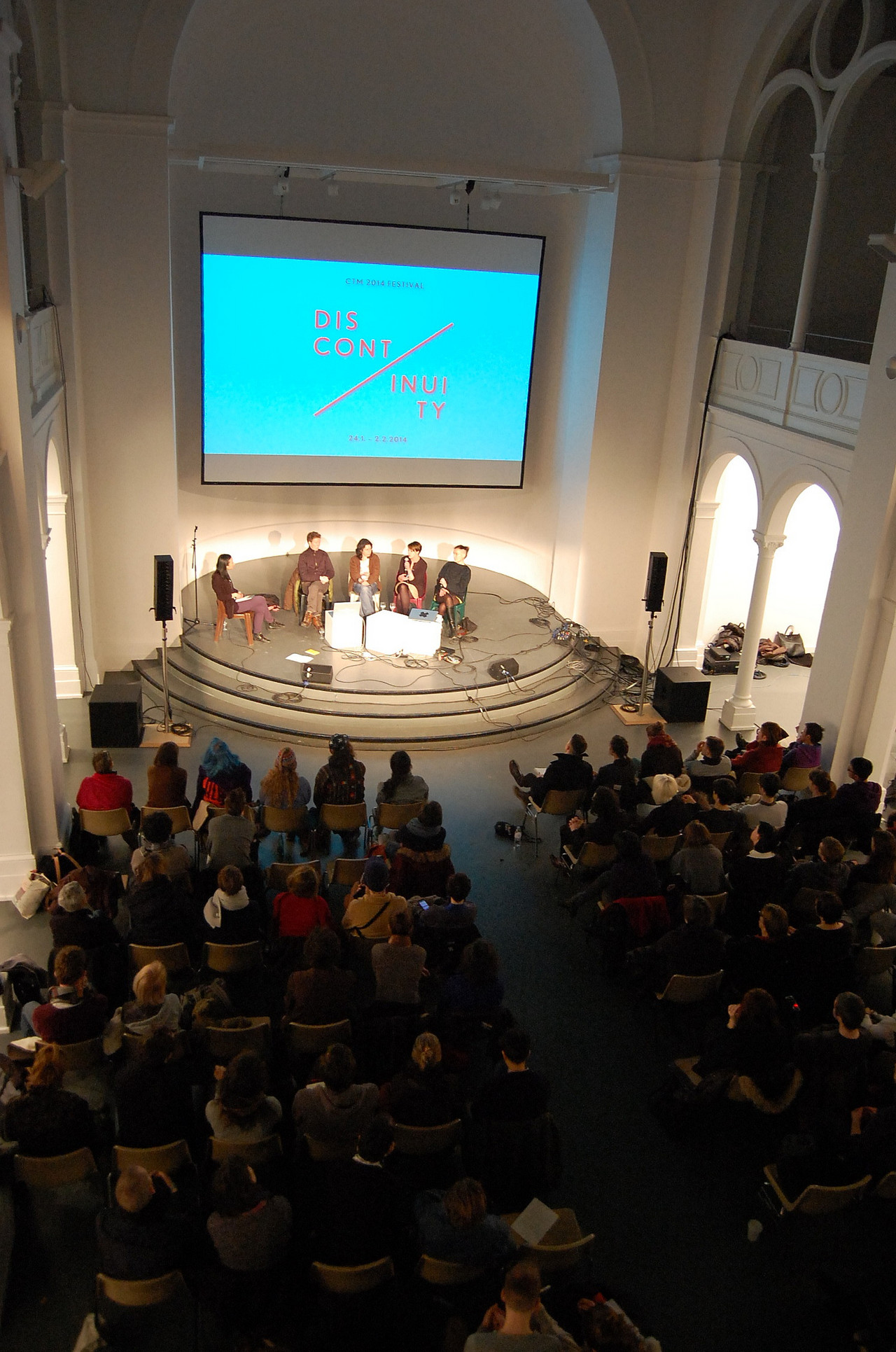 »Sound, Gender, Technology – Where to with Cyberfeminism?« with Sadie Plant, Marie Thompson, Fender Schrade, Susanne Kirchmayr, Annie Goh, CTM 2014, Kunstquartier Bethanien