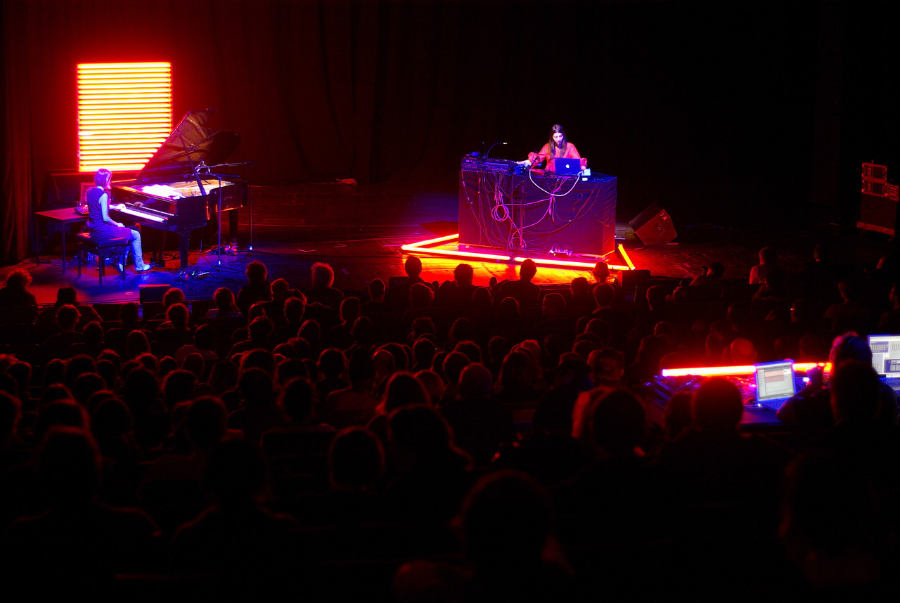 CTM 2007 Opening Concert with Alexander's Annex featuring Mira Calix, Volksbühne am Rosa-Luxemburg-Platz