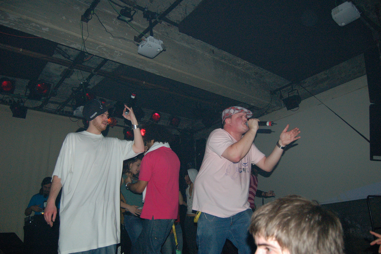 TTC (Teki Latex, Cuizinier and Tido Berman) at CTM 2006, Maria am Ostbahnhof