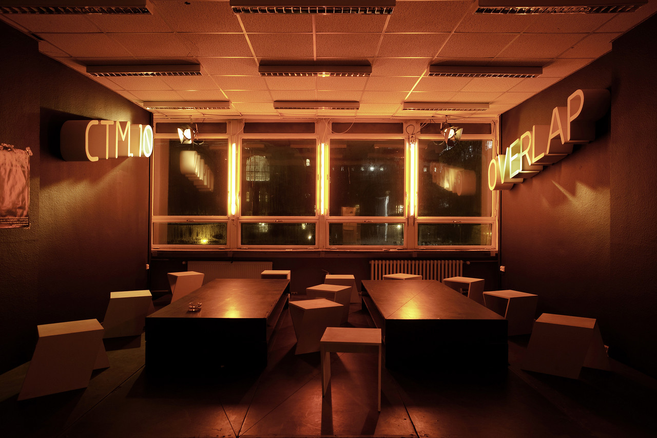 CTM 2010 lounge on 1st floor, WMF