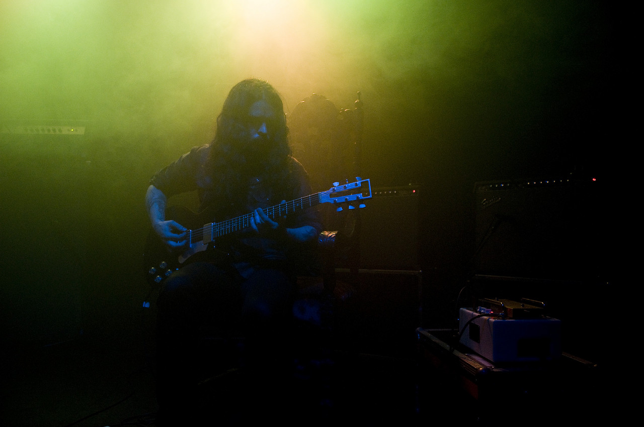 Stephen O'Malley performs with Peter Rehberg as KTL, Festsaal Kreuzberg