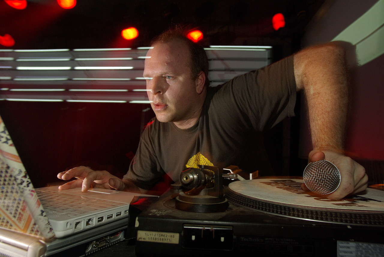 Jason Forrest aka Donna Summer at Wasted 4, CTM 2007, Maria am Ostbahnhof