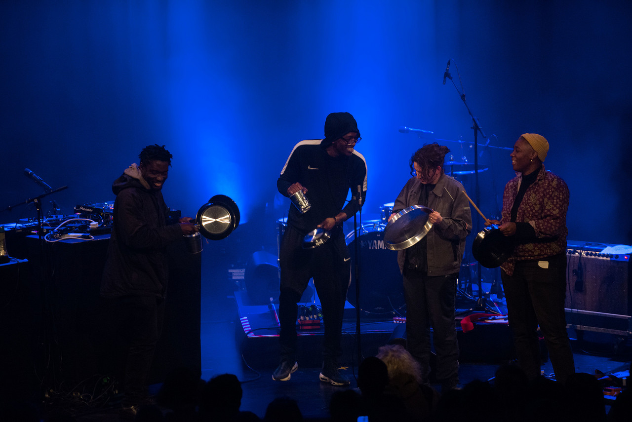 South London's CURL collective performs at the closing concert of CTM – Persistence at Berlin's Heimathafen