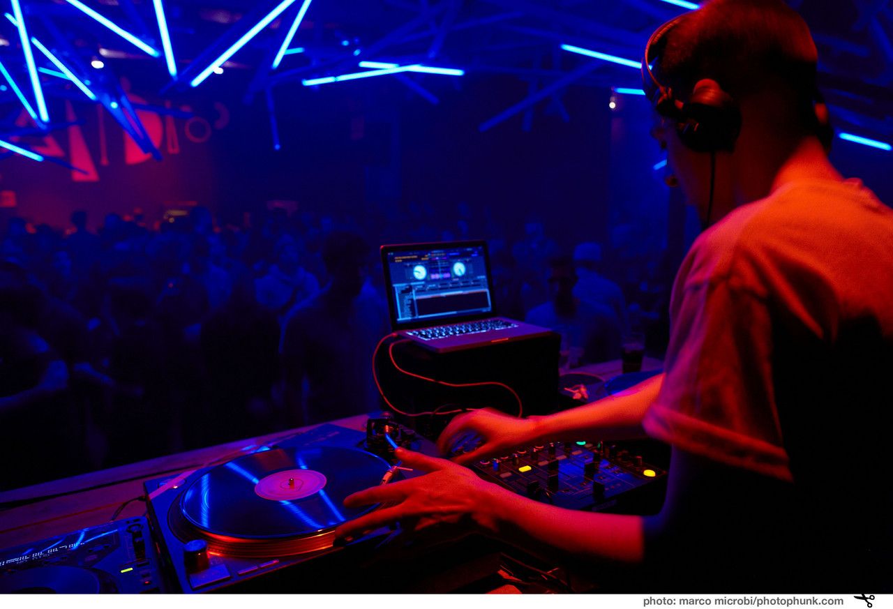 Bok Bok performs in Maria am Ostbahnhof during CTM 2011