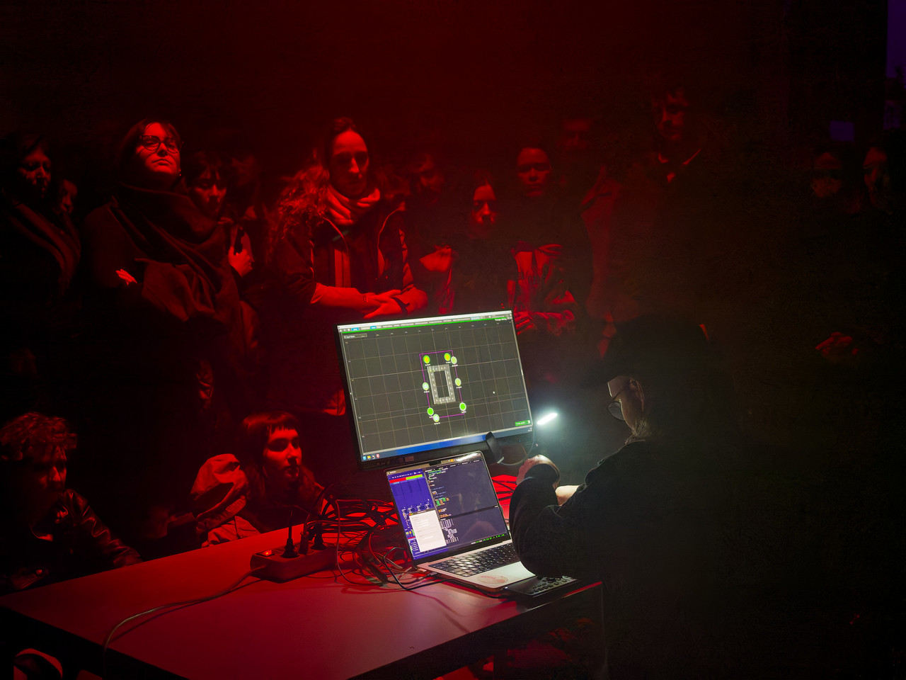 Younger Sibling performs on d&b Soundscape, Sonnenraum, CTM Festival 2025