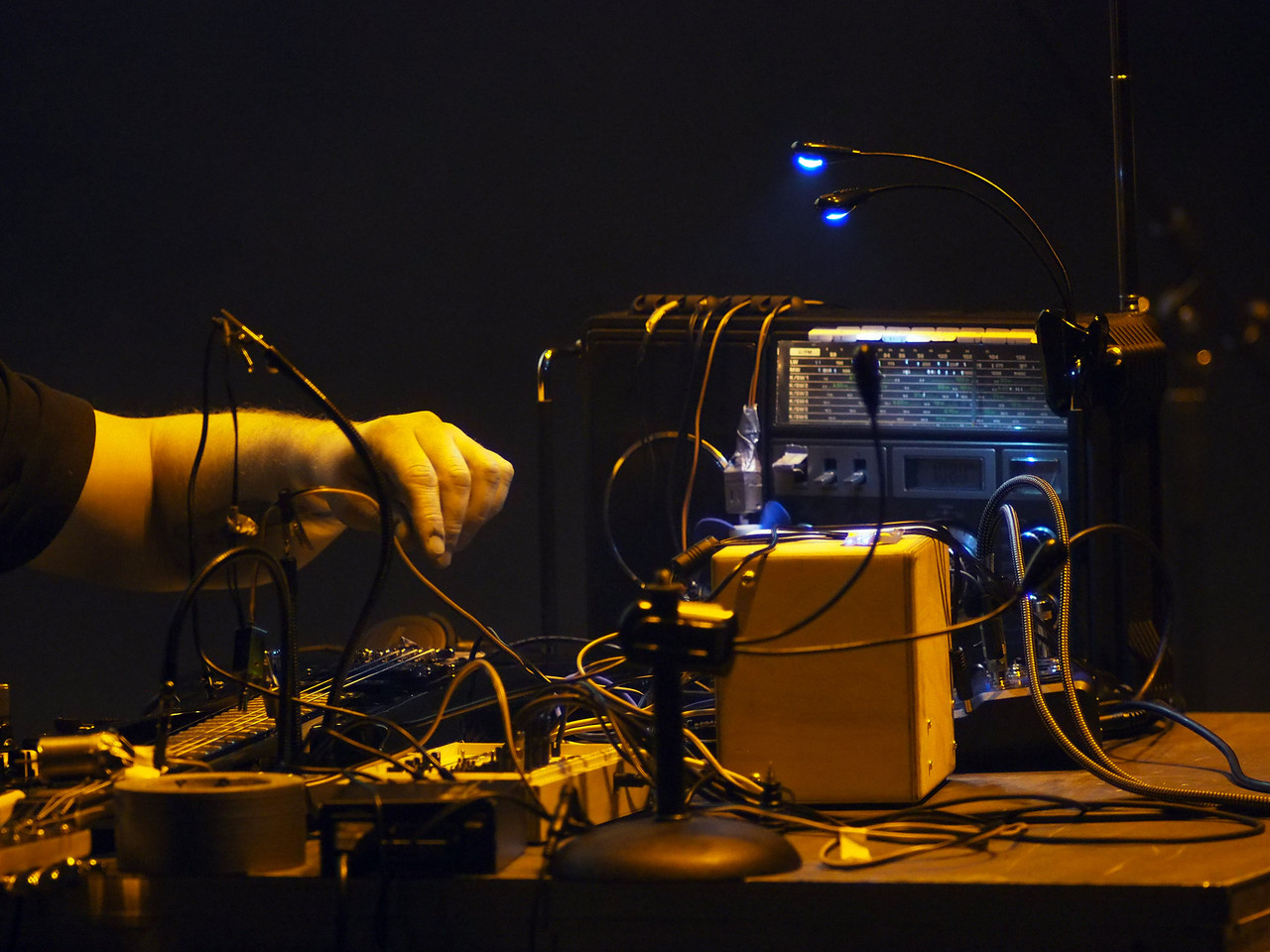 Live performance of »Altered State Solution« by Dani Ghal & Ghazi Barakat, one of the two winners of the CTM Radio Lab 2020.