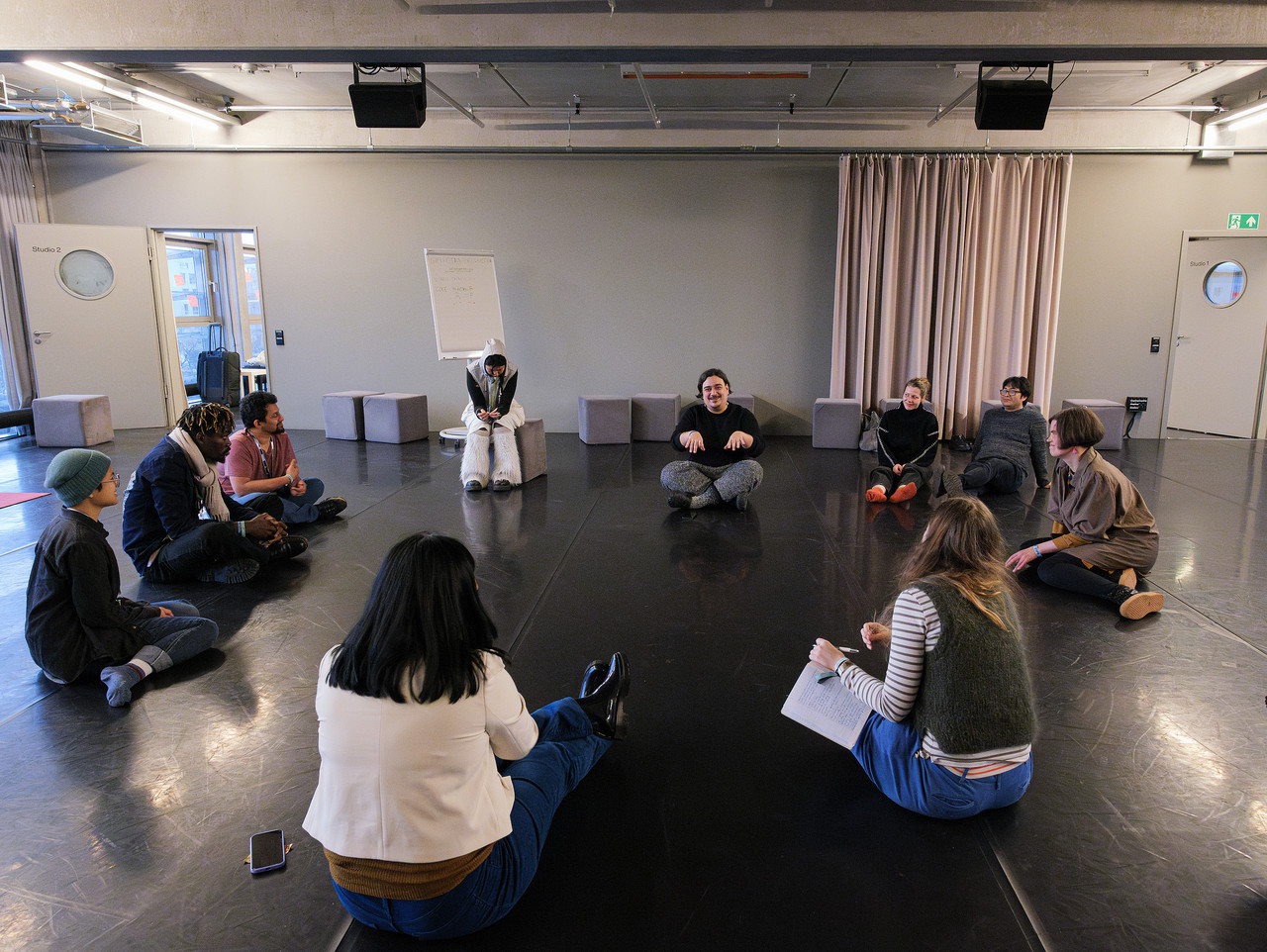 Resynthesising the Traditional lab working at Radialsystem Studios