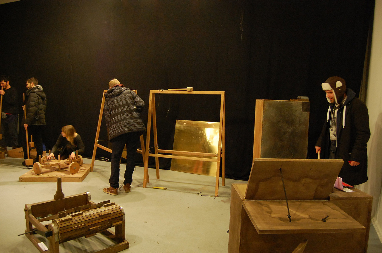 Exhibition view »Generation Z : ReNoise«, CTM 2014, Kunstquartier Bethanien