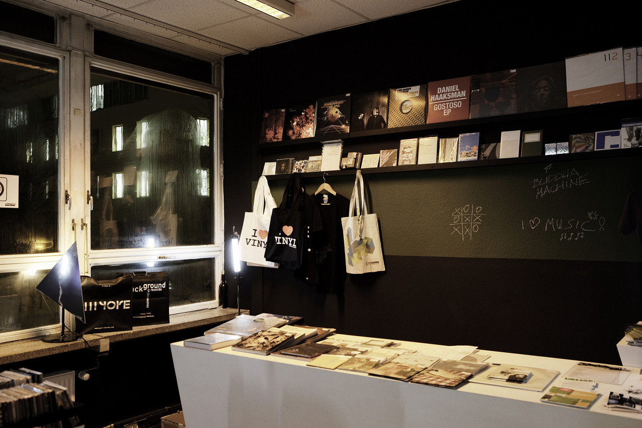 Dense record shop for CTM 2010 at WMF