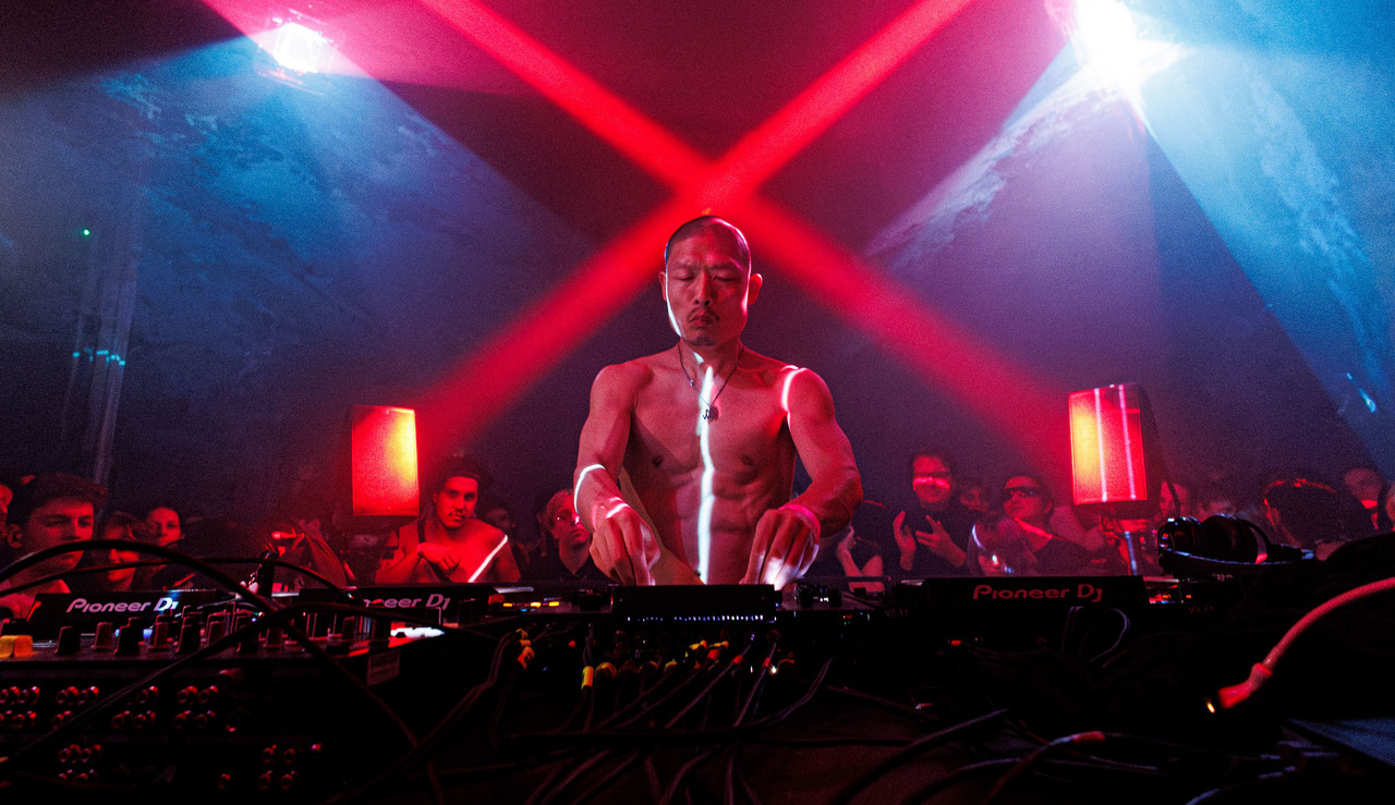 ¥ØU$UK€ ¥UK1MAT$U at Exponential Function, 2025 ¥ØU$UK€ ¥UK1MAT$U (Yousuke Yukimatus) djing at CTM Festival's Exponential Function event in October 2025 at Berlin venue Haus der Visionäre
