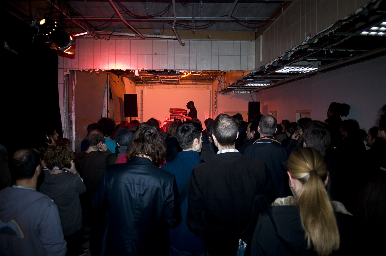 Performance by The Haters during CTM 2011 at West Germany