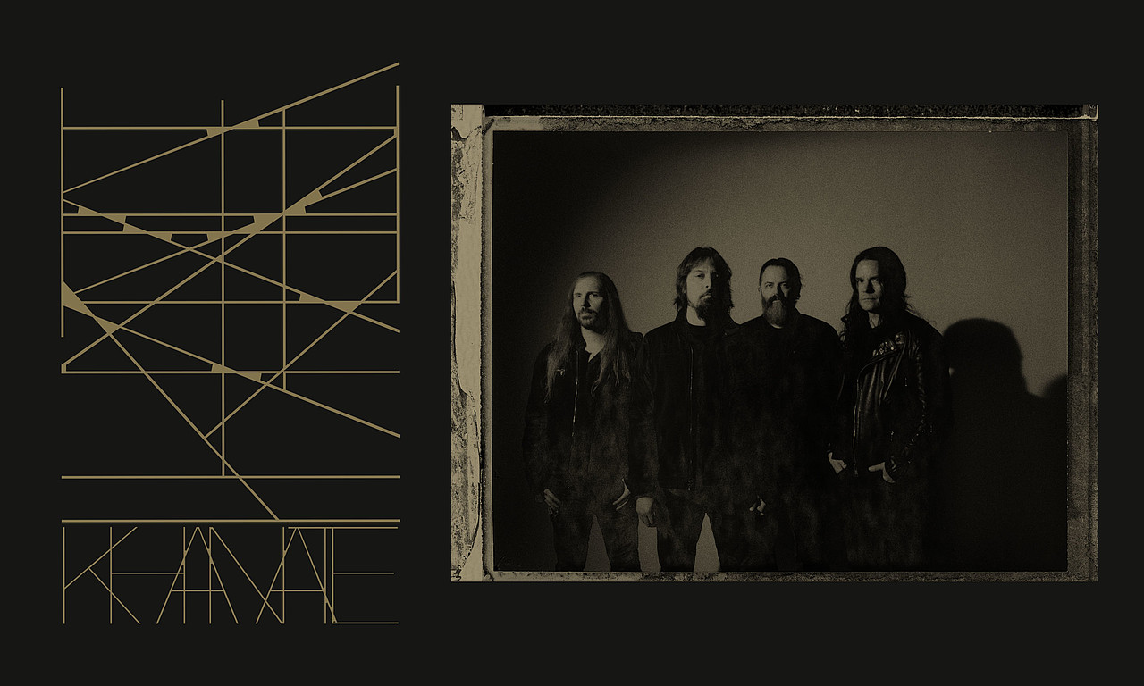 Khanate. From left to right: Alan Dubin, Tim Wyskida, James Plotkin, Stephen O'Malley.