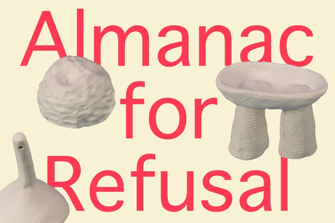 transmediale »Almanac for Refusal« key visual